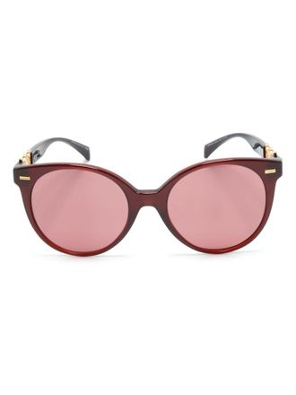 Versace Medusa cat-eye frame sunglasses - Red