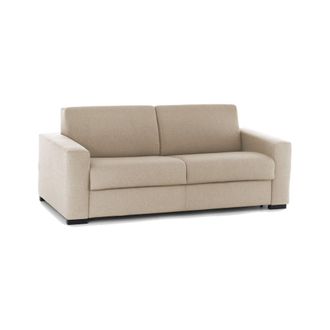 Talamo Italia Talamo Italia - Sofa Cama Aliana, Sof&aacute; De 3 Plazas, 100% Made In Italy, Sof&aacute; De Sal&oacute;n Con Apertura Giratoria, En Tela Acolchada, Con Reposabrazos Est&aacute;