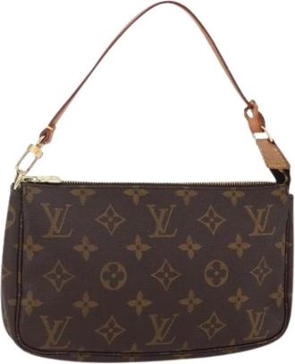 Louis Vuitton Pre-owned Shoulder Bags, female, Brown, Size: ONE SIZE Pre-owned Vintage Shoulder Bag