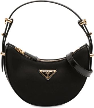 Prada Pre-owned Top Handle Bag - Dames - Vintage Schoudertas - Zwart - ONE Size - Vintage