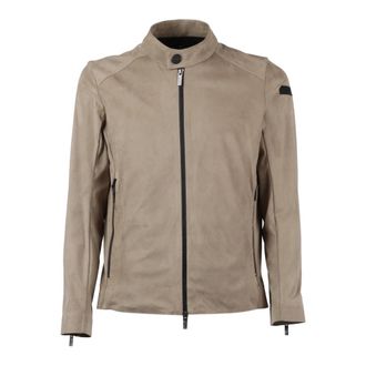 Roberto Ricci Design Nabucco Biker - Heren - Zomerjassen - Bruin - M - Jassen