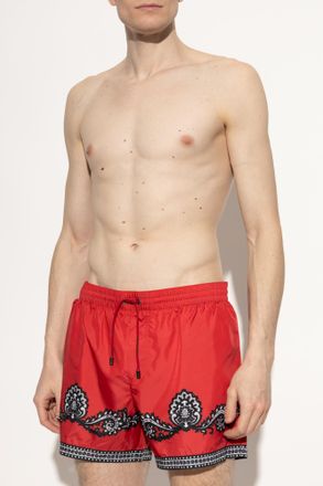 Dolce & Gabbana Swim Shorts, Mens, Red
