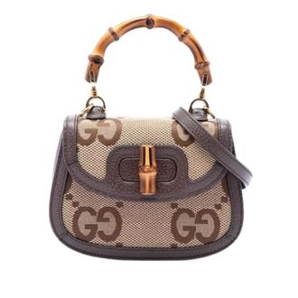 Gucci Pre-owned Satchel - Dames - Pre-owned - Bruin - Maat: ONE Size Leer