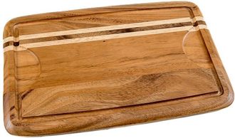 Lipper Acacia Pinstripe Cutting Board