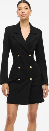 Vila Vestito blazer sartoriale corto nero a maniche lunghe