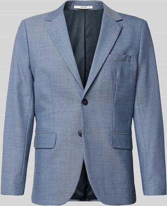 Selected Slim Fit Anzugsakko aus Woll-Mix Modell THEO in Rauchblau, Gr&ouml;&szlig;e 102