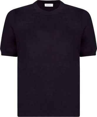 Gran Sasso Trui met korte mouwen - Blauw