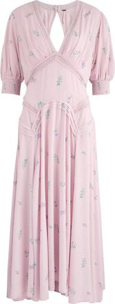 Free People Still In Love Floral-print Maxi Dress - Pink - 2 (UK2 / Xxxs) - 2 (UK2 /xxxs)