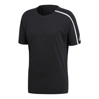 adidas Sports Round Neck Z.N.E. Tee Black White DM7592