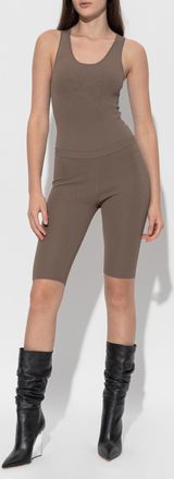 Entire studios Short Leggings, Womens, Brown