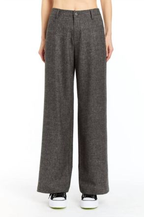 Drew Womens Amyra High-Rise Trouser Pants In Granite