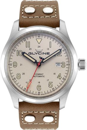 Glycine Mens Combat Field 42mm Watch GL0565