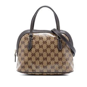 Gucci Pre-owned Gucci Mini GG Crystal Dome Satchel Ladies 7UPE33GVYEBKC5IP