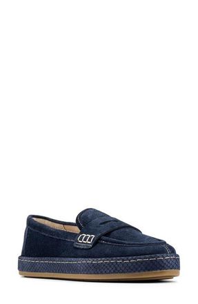 Donald J Pliner Genova Platform Loafer in Navy at Nordstrom, Size 8.5