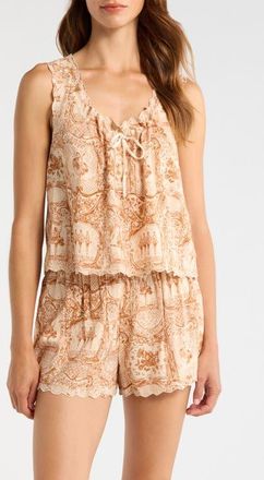 Reformation Hazel Short Pajamas in Ballerina at Nordstrom, Size X-Small