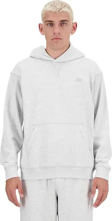 New Balance Athletics French Terry Hoodie Mens Clothing Ash Heather : 2XL, Cotton/Terry