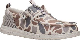 Hey Dude x Burlebo Wally Funk Deer Camo Slip-On in Taupe/camo at Nordstrom, Size 10
