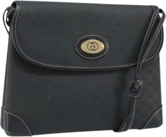 Gucci Pre-owned Cross Body Bags, female, Black, Size: ONE SIZE Pre-owned Vintage Shoulder Bag