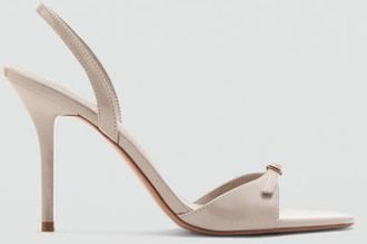 Mango Sandali tacco fasce fibbia nude - Donna - 35 - MANGO
