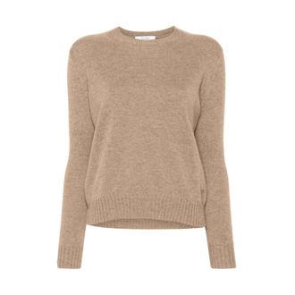 Max Mara Su&eacute;ter de Cachemira Taupe Marr&oacute;n - Knitwear - Mujer - Marr&oacute;n - XS