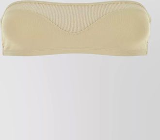 Eres stretch nylon bandeau premiere bikini top
