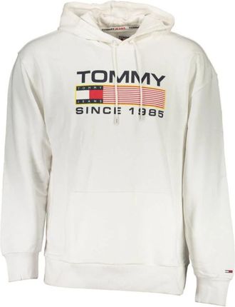 Tommy Hilfiger Witte Katoenen Hoodie met Logo - Heren - Hoodies - Wit - 2XL - Katoen - Hoodies & sweatvesten