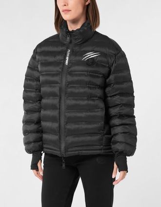 Plein Sport Jacket Women in Black at Nordstrom, Size X-Small