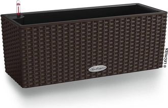 Lechuza Jardiniere - Balconera Cottage 50 - Kit Complet - Moka - 8 L - Lechuza