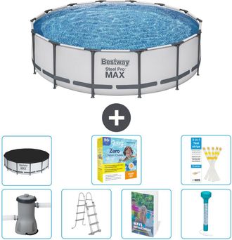 Bestway Piscina Bestway Steel Pro Max Redonda - 427x122 Cm - 8-piezas S532