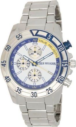True Religion Chronograph Bracelet Watch, 43mm in Silver at Nordstrom Rack