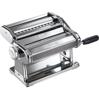 Marcato Atlas 180 Machine with Pasta Cutter, Hand Crank, and Instructions, Made in Italy, Silver at Nordstrom