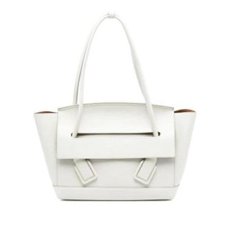 Bottega Veneta Pre-owned Tote Bags, female, White, Size: ONE SIZE Pre-owned Arco Tote