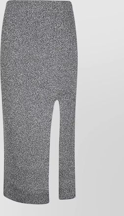 Circus Hotel viscose midi skirt