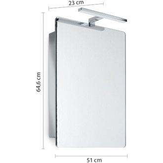 Gedy Gedy - 28060113000 Banjo Espejos-armarios Cromo - Ref: 28060113000