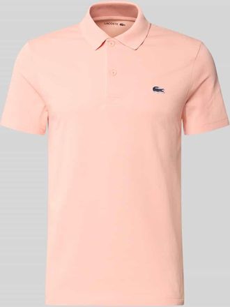 Lacoste Regular Fit Poloshirt aus Baumwoll-Mix in Altrosa, Gr&ouml;&szlig;e XXXL