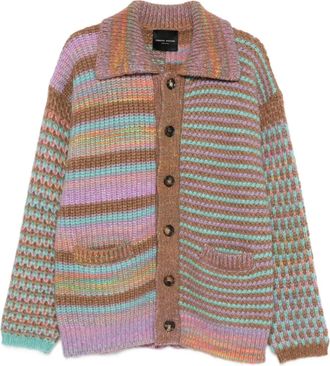 Roberto Collina Vest met patroon - Bruin