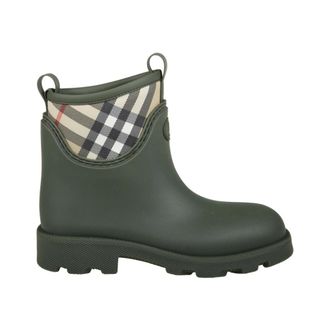 Burberry Wellies, female, Multicolor, 7 UK, LF Marsh Stamp Low Boot