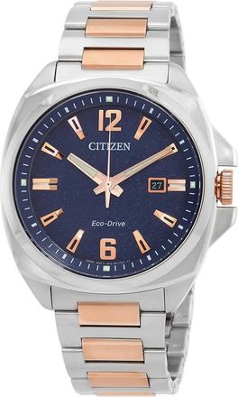 Citizen Endicott Blue Dial Two-Tone Mens Watch AW1726-55L
