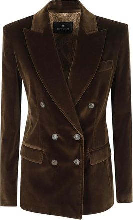 Etro Blazers - Dames - Blazers - Bruin - 2XS - Jassen