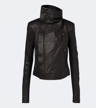Rick Owens Leather biker jacket