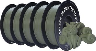 OEM Filamento Para Impresora 3d, Acabado Mate, F&aacute;cil De Imprimir, Verde