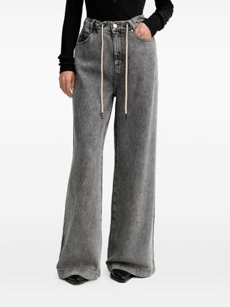 Munthe Jeans con coulisse - Grigio