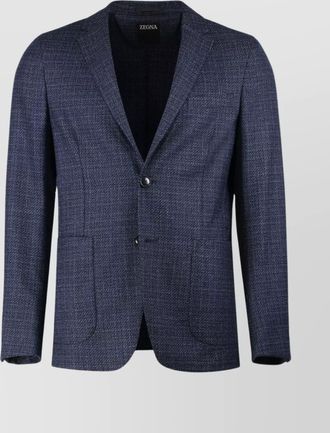 Ermenegildo Zegna two-button single-breasted tailored jacket