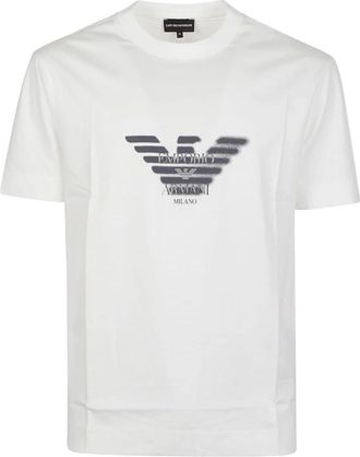 Emporio Armani T-Shirts - Heren - T-shirts - Wit - S - Tops