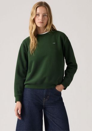 Levi's Sweatshirt LEVIS EVERYDAY CREW SWEATSHIRT, Damen, Gr. XS (34), mountain view, Sweatware, Obermaterial: 58% Baumwolle, 42% Polyester, unifarben, regula