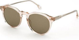 Lozza SL4414 Luis Figo 09TU Mens Sunglasses Pink Size 52