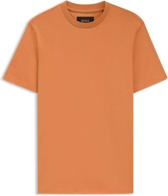 BOSS Regular-fit T-shirt in mercerized cotton