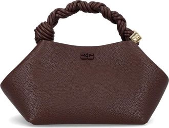 Ganni Tassen, Dames, Bruin, ONE Size, Bou Bag Small Grained