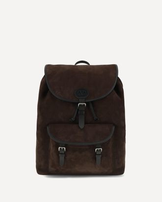 Valentino Garavani Antibes Backpack in suede Male UNI
