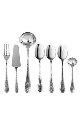Mepra Epoque 7-Piece Serving Set in Stainless Steel at Nordstrom